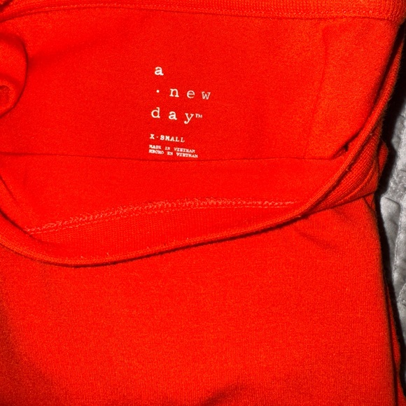A New Day orange tshirt dress size XS - Picture 4 of 4